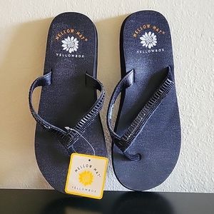 Brand New Yellow Box Flip Flop